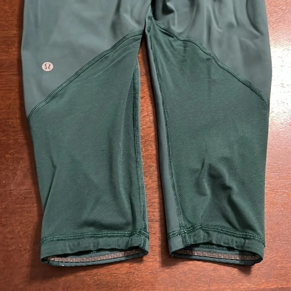 Lululemon Crop legging Nocturnal Teal